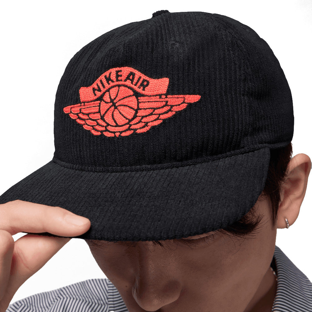 Jordan Pro Unstructured Hat 'Black Chile Red'