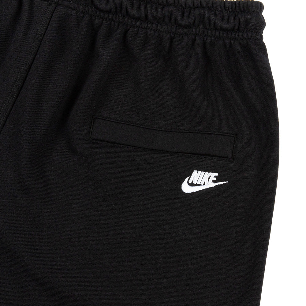 Nike Club French Terry Flow Shorts 'Black White'
