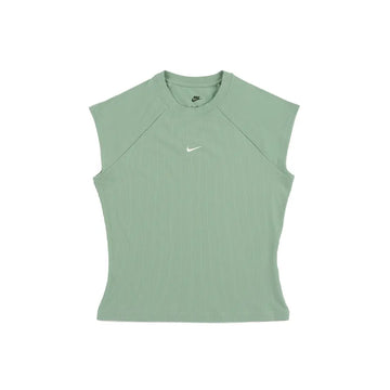 W NSW Chill Knit Tight SS Ribbed Top 'Steam Sail'