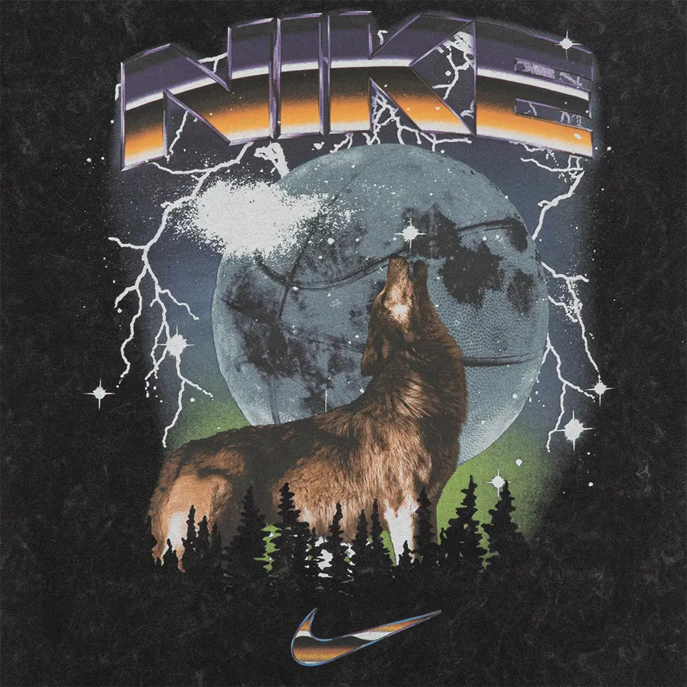 Max90 Wolf Graphic Tee 'Black'
