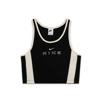 W NSW Tight Graphic Tank Top 'Black Chalk'