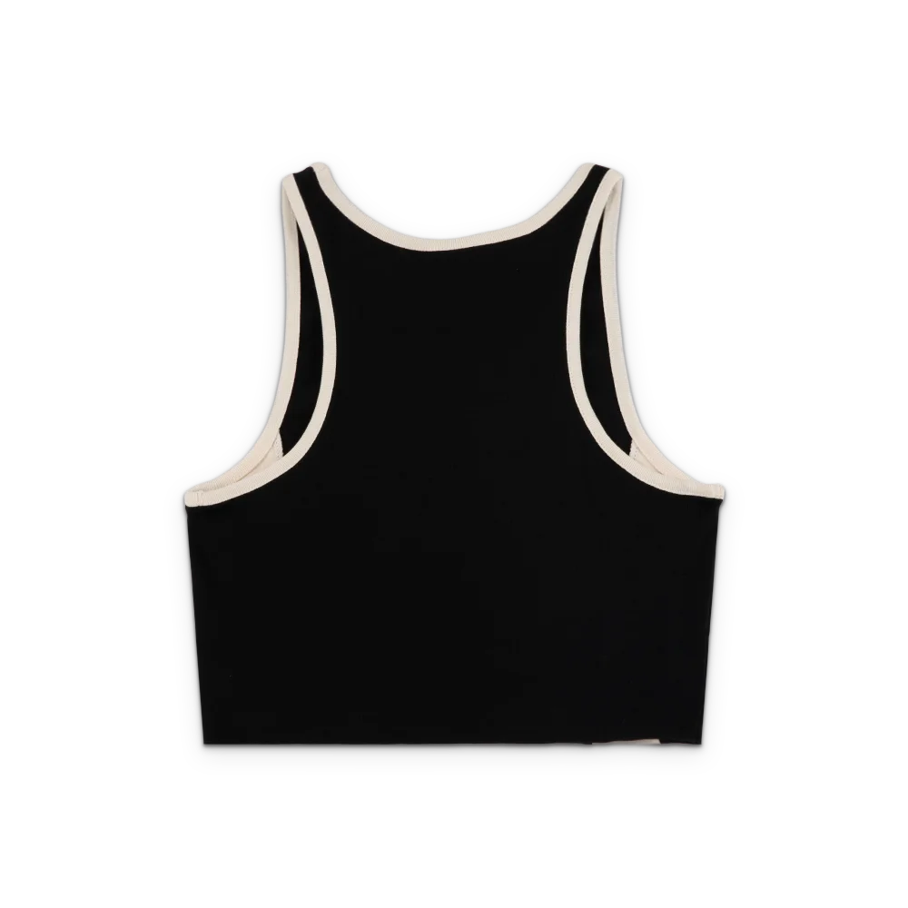 W NSW Tight Graphic Tank Top 'Black Chalk'
