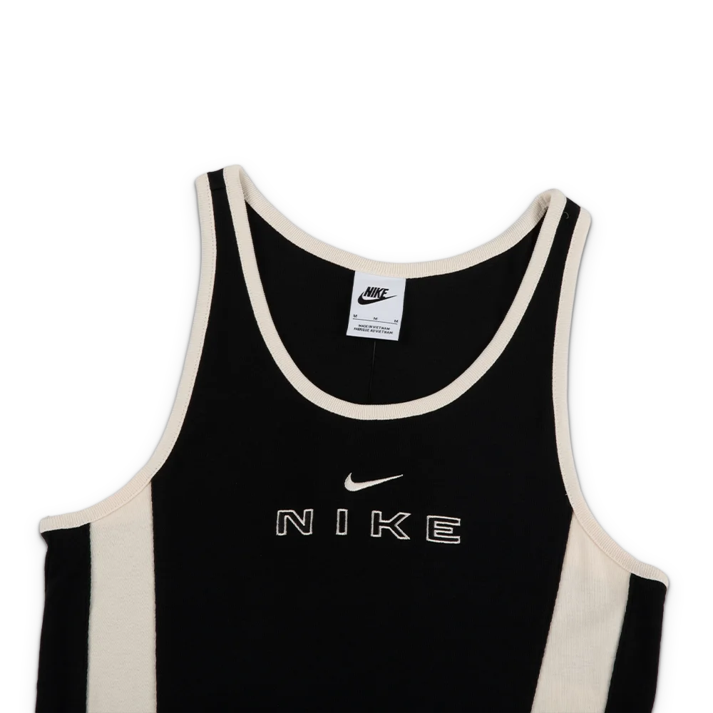 W NSW Tight Graphic Tank Top 'Black Chalk'