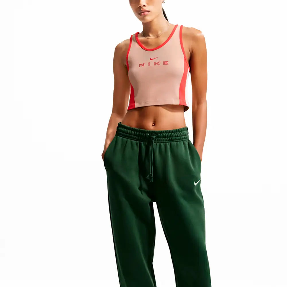 W NSW Tight Graphic Tank Top 'Linen Light Crimson'