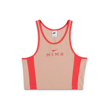 W NSW Tight Graphic Tank Top 'Linen Light Crimson'