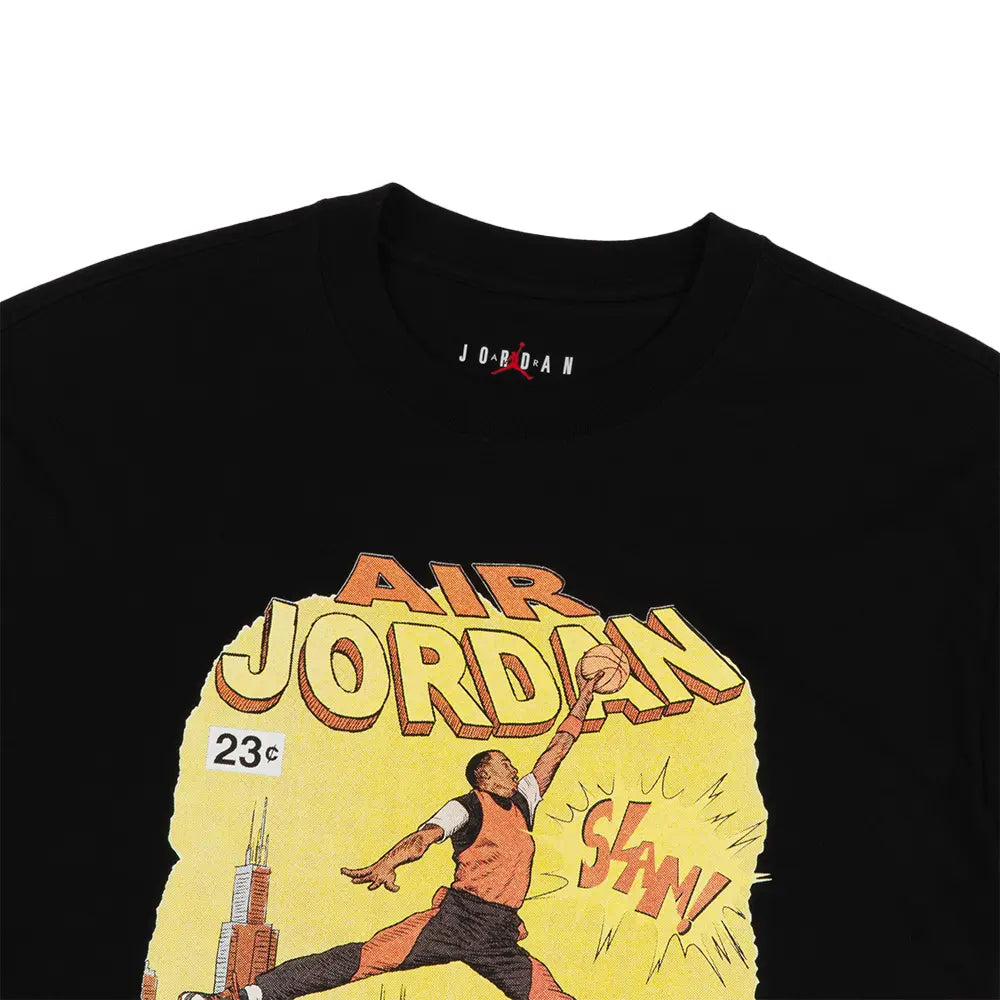 Jordan Comic Graphic Tee 'Black'