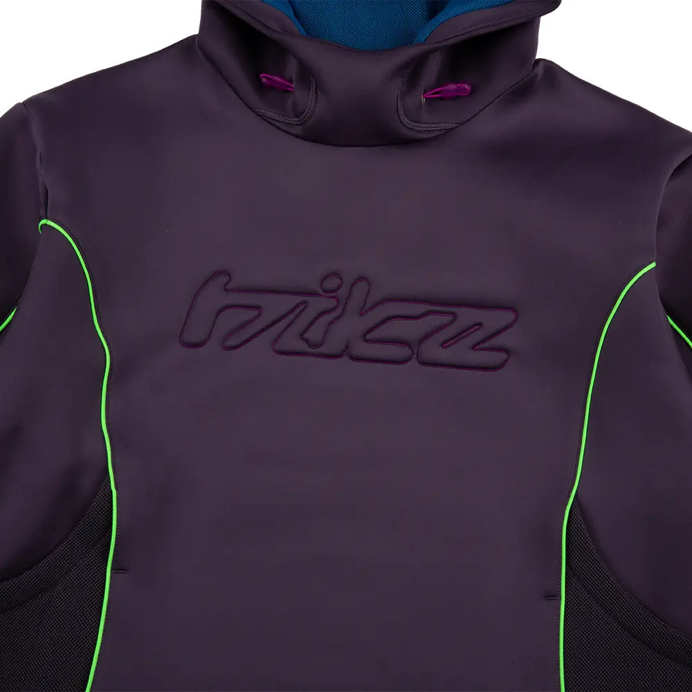 Project F.R.O.G. Bubble Mesh Pullover Hoodie 'Dark Raisin'