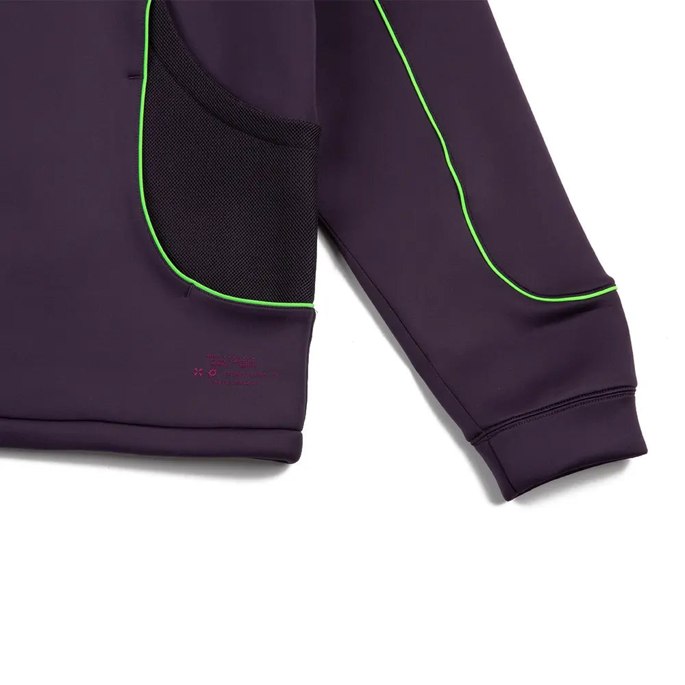 Project F.R.O.G. Bubble Mesh Pullover Hoodie 'Dark Raisin'