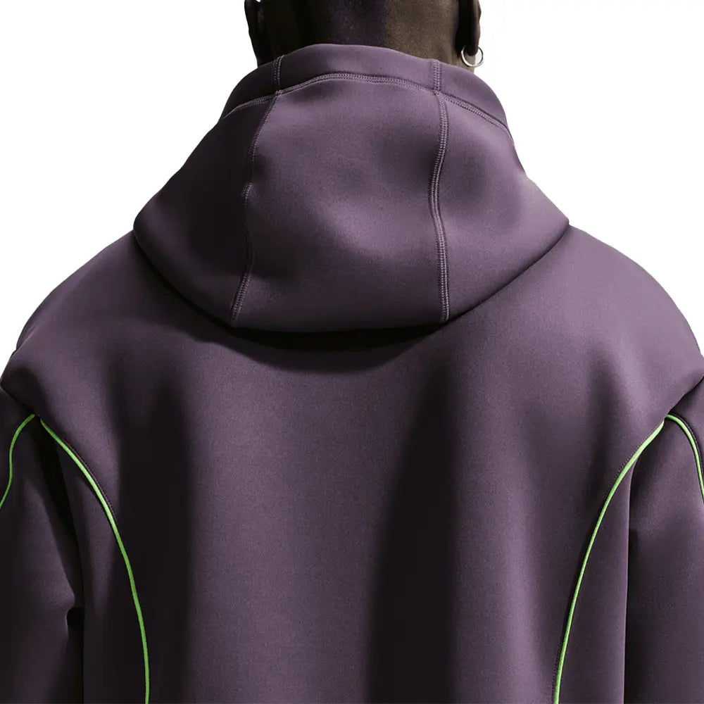 Project F.R.O.G. Bubble Mesh Pullover Hoodie 'Dark Raisin'