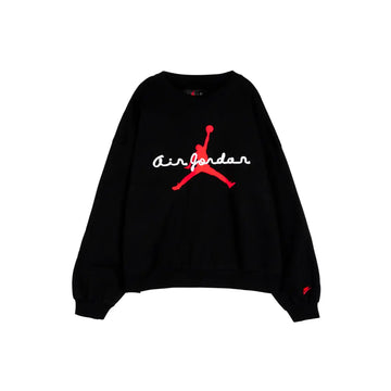 Jordan Brooklyn Fleece Crewneck Sweatshirt 'Black'