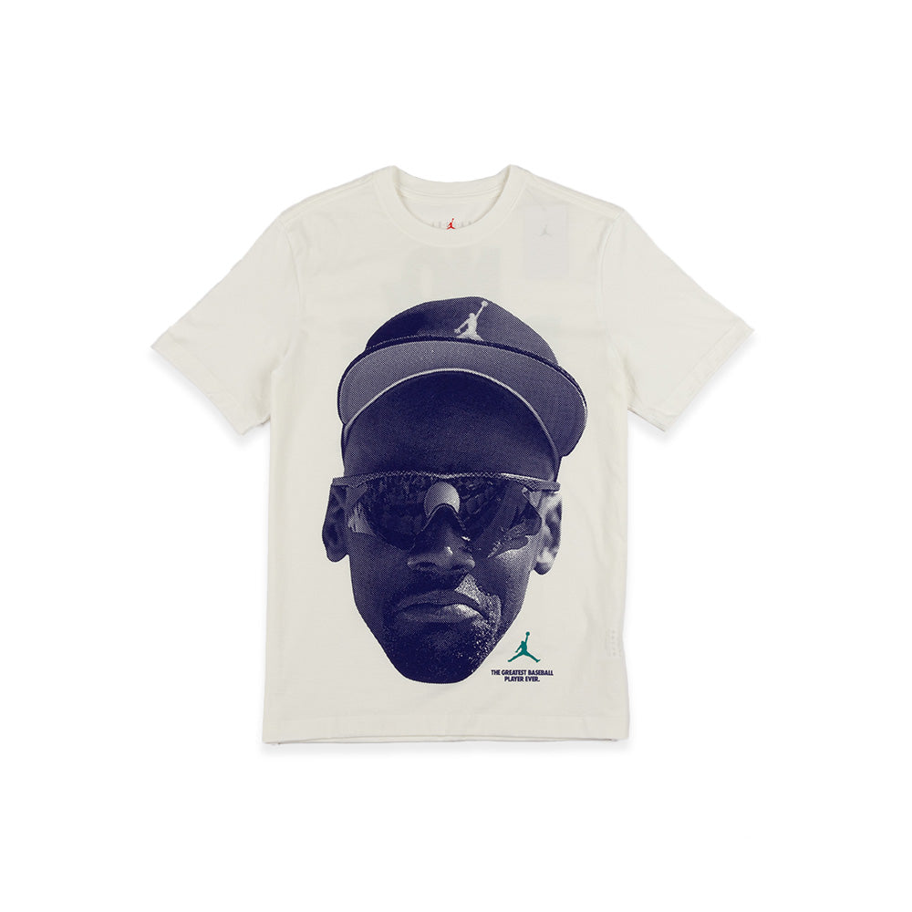 Jordan Diamond 45 Greatest Baseball Player Tee 'Summit White'