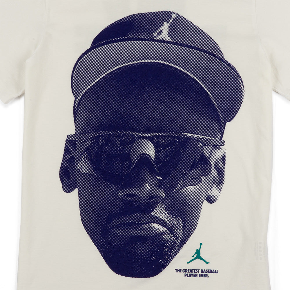 Jordan Diamond 45 Greatest Baseball Player Tee 'Summit White'