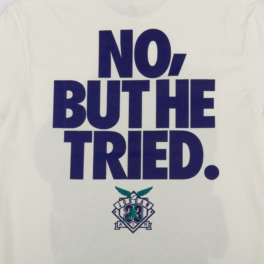 Jordan Diamond 45 Greatest Baseball Player Tee 'Summit White'