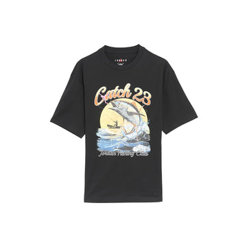 Jordan Fish Graphic Short Sleeve Tee 'Black White'