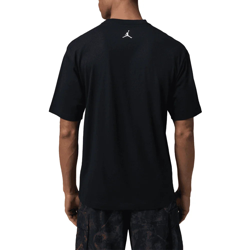 Jordan Fish Graphic Short Sleeve Tee 'Black White'