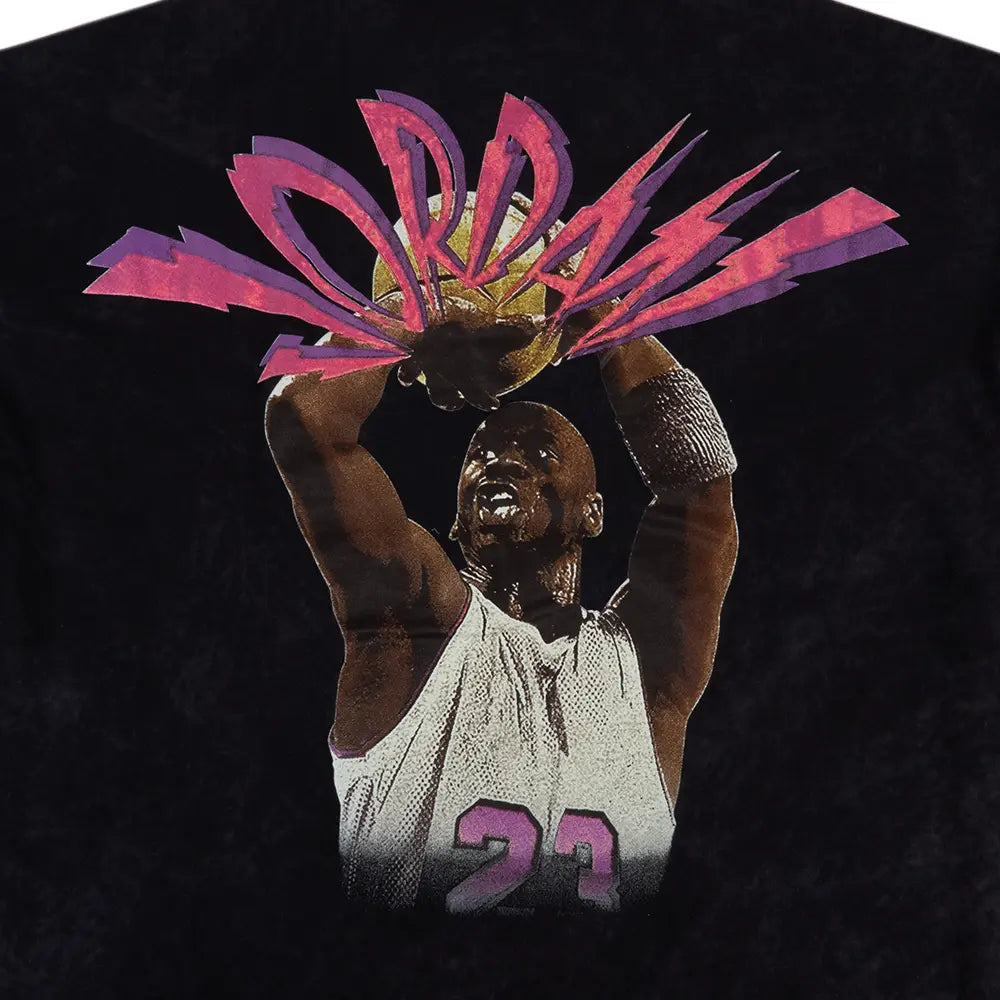 Jordan Flight Reis Fear Short Sleeve Crew Tee 'Black White'