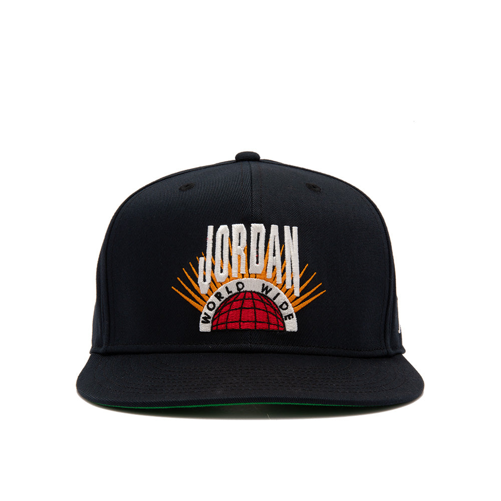 Jordan Essentials Pro Structured Flat Bill Hat 'Black'