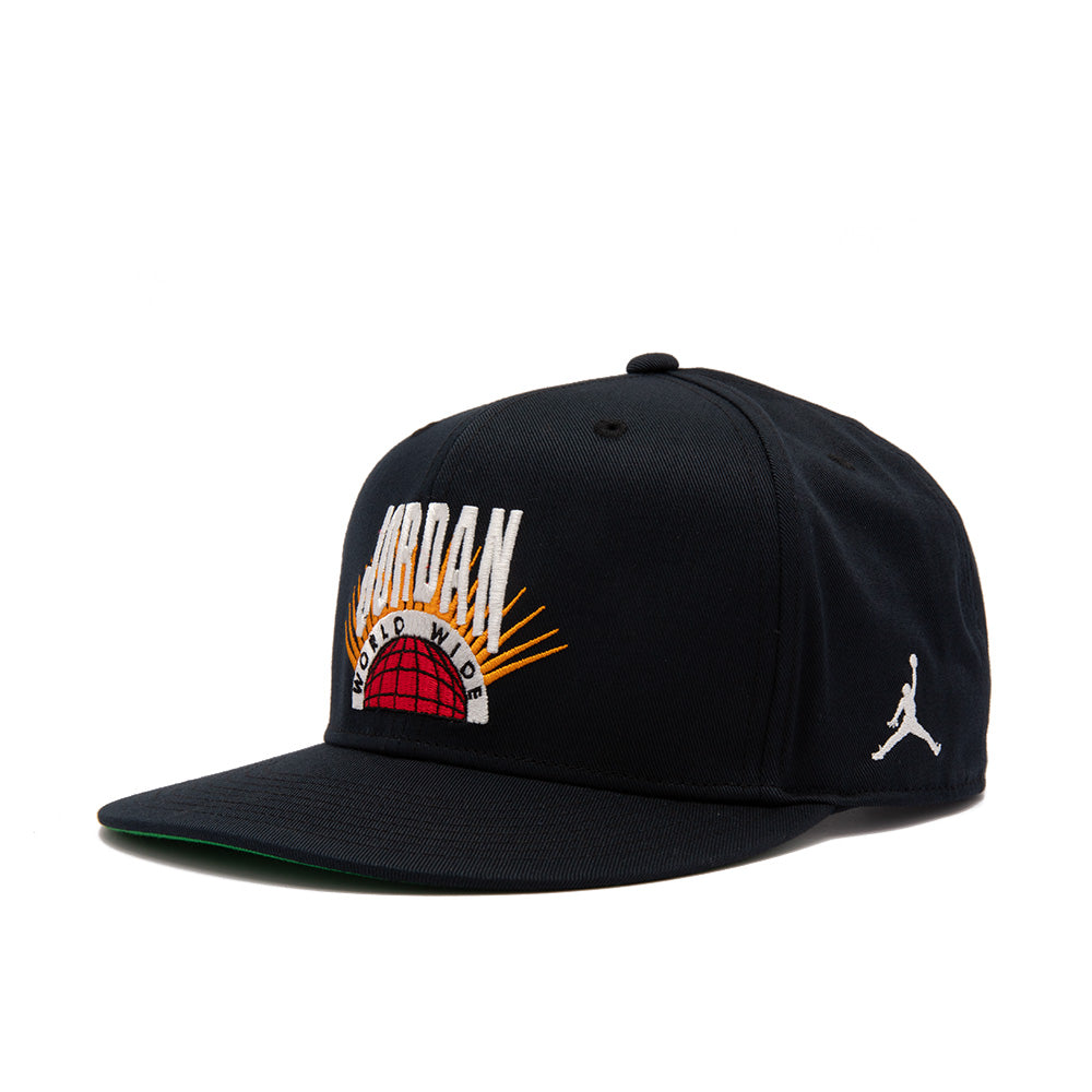 Jordan Essentials Pro Structured Flat Bill Hat 'Black'