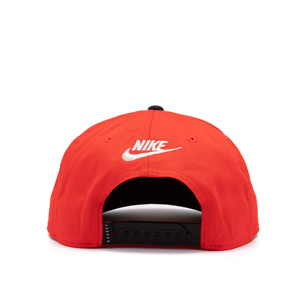 Jordan Essentials Pro Structured Flat Bill Hat 'Chile Red'