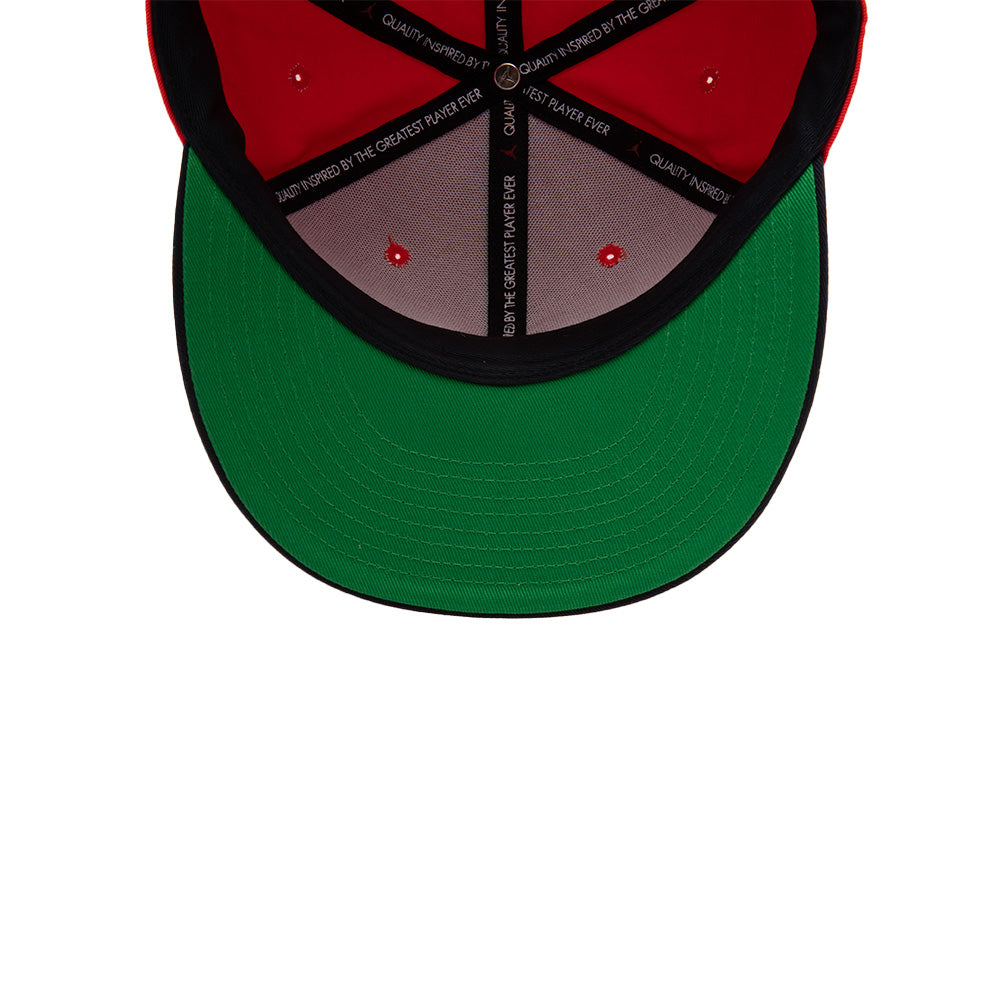 Jordan Essentials Pro Structured Flat Bill Hat 'Chile Red'