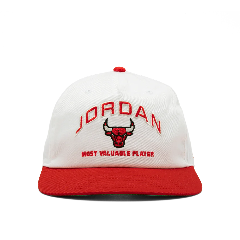 Jordan Pro Unstructured Flat Bill Hat 'White'