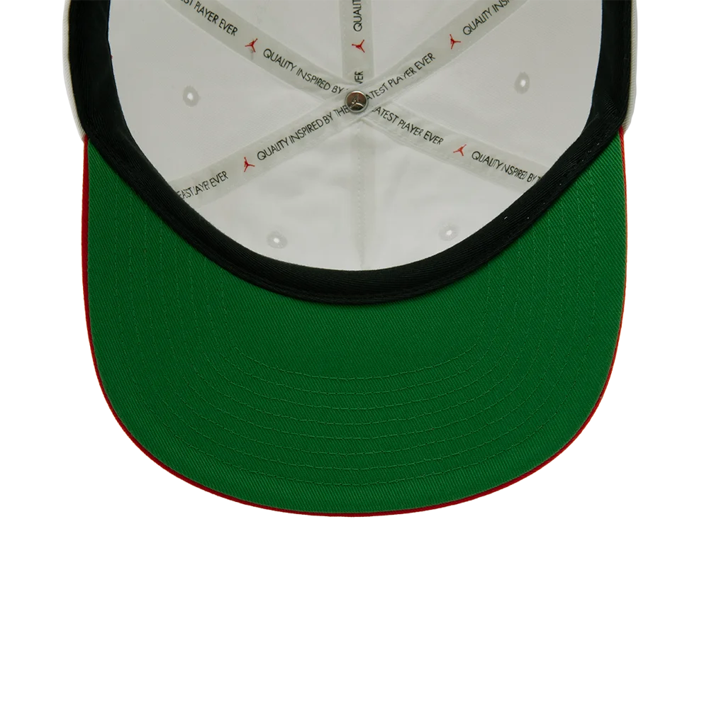 Jordan Pro Unstructured Flat Bill Hat 'White'