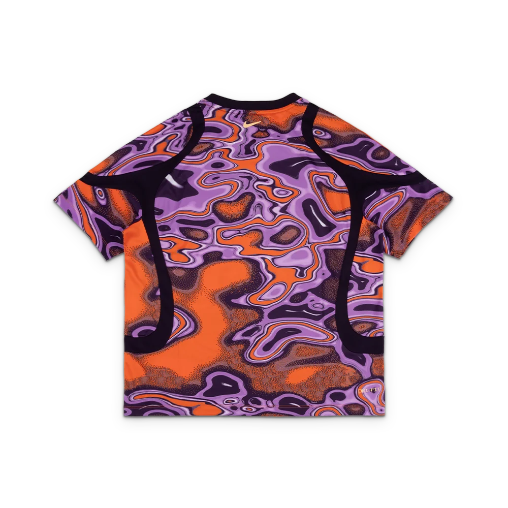 Project F.R.O.G. Liquify Short Sleeve Top 'Total Orange Tangerine Tint'