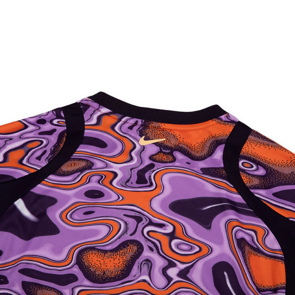 Project F.R.O.G. Liquify Short Sleeve Top 'Total Orange Tangerine Tint'