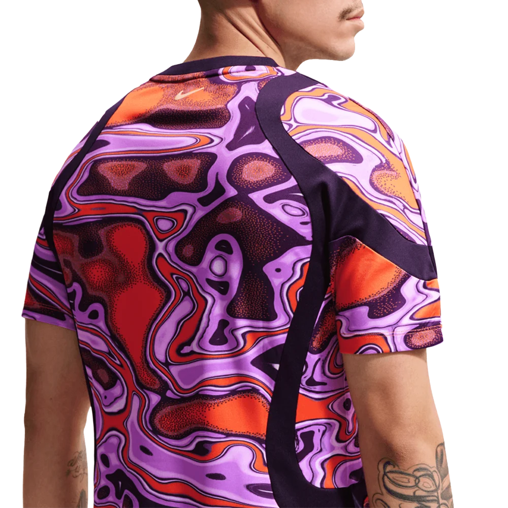 Project F.R.O.G. Liquify Short Sleeve Top 'Total Orange Tangerine Tint'