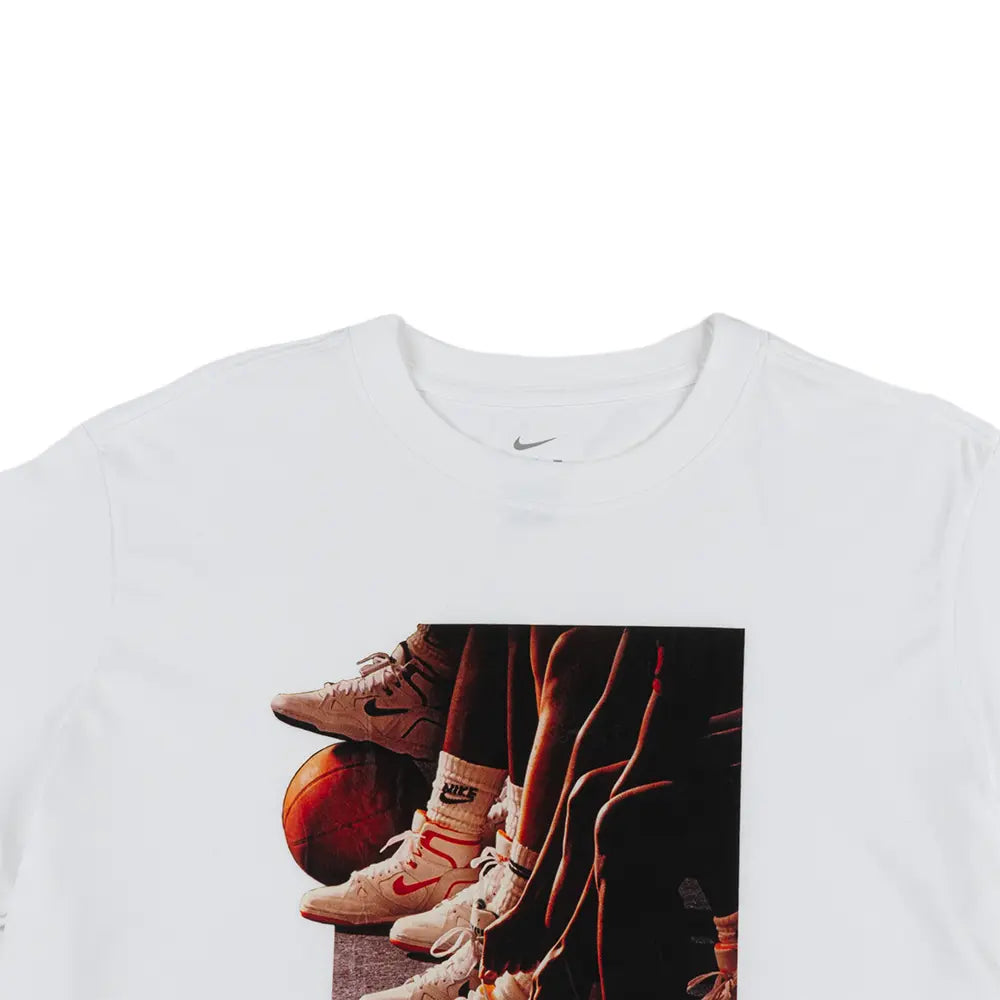 W Dri-FIT Graphic Basketball Tee 'White'