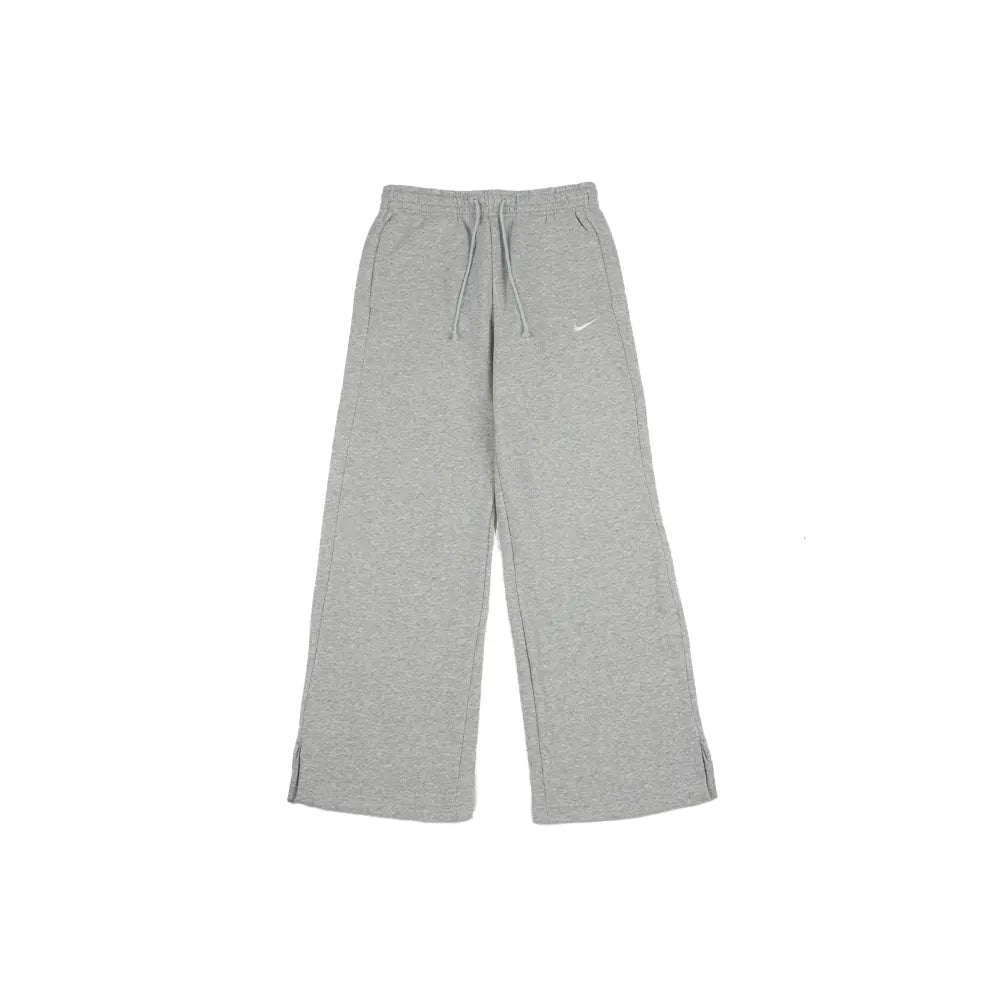 W NSW Phoenix Fleece High-Waisted Wide-Leg Pants 'Pure Platinum'