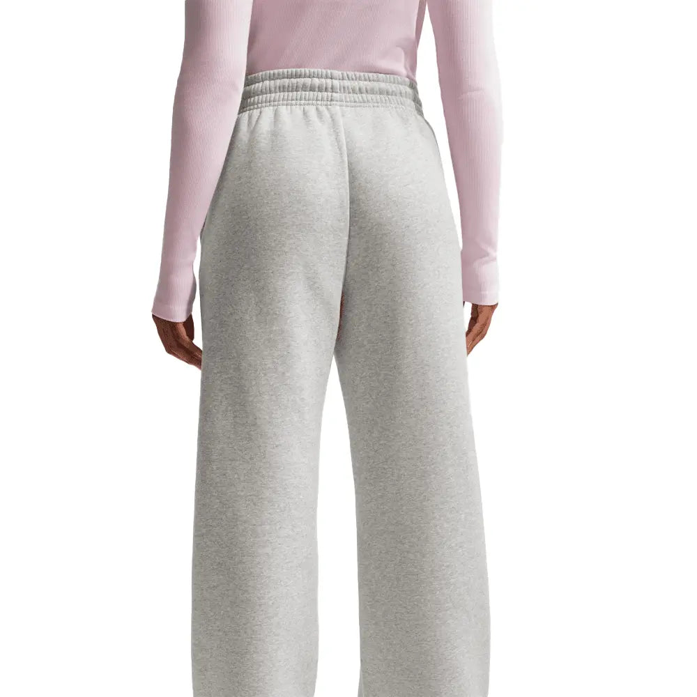 W NSW Phoenix Fleece High-Waisted Wide-Leg Pants 'Pure Platinum'