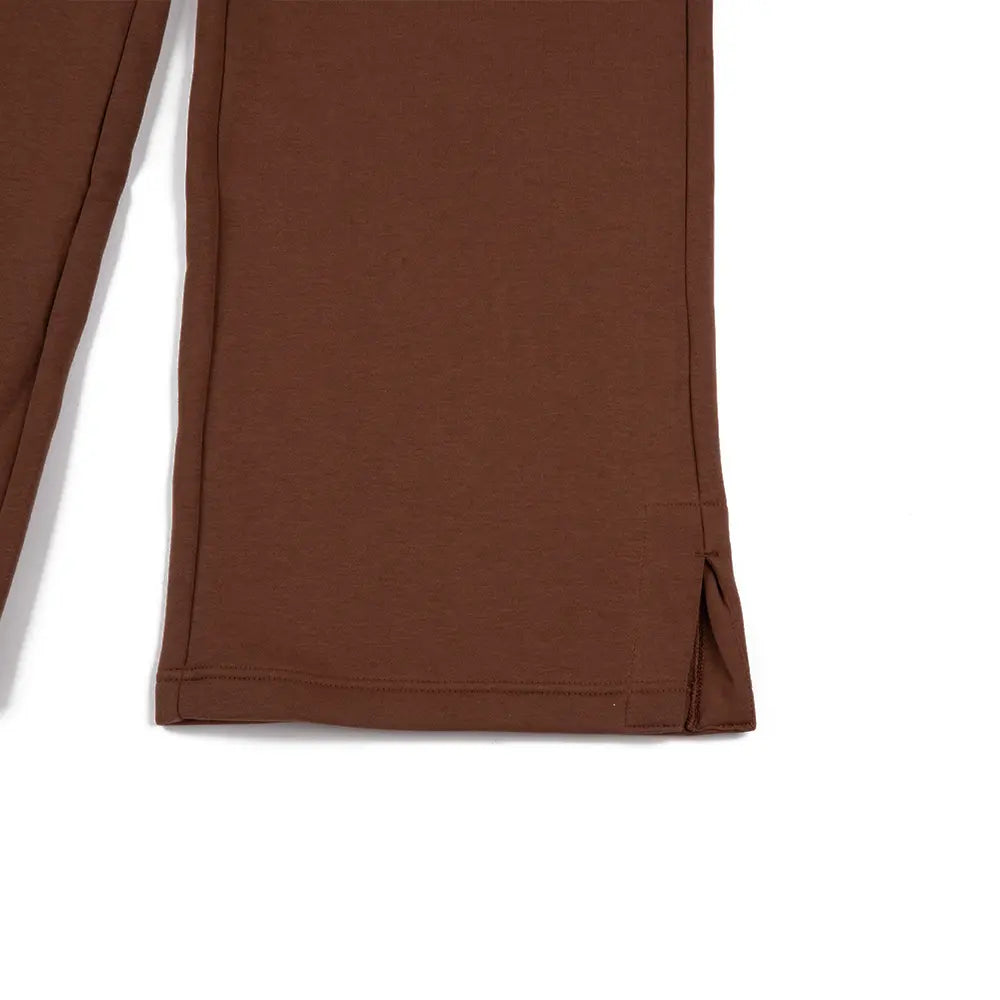 W NSW Phoenix Fleece Wide-Leg Sweatpants 'Fauna Brown'