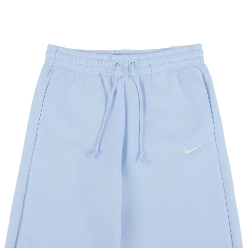 W NSW Phoenix Fleece High-Waisted Wide-Leg Pants 'Hydrogen Blue Sail'