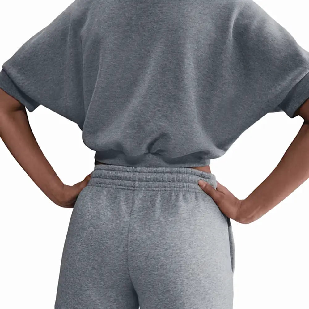 W NSW Phoenix Fleece Mid-Rise 4" Shorts 'Dark Grey Heather Sail'
