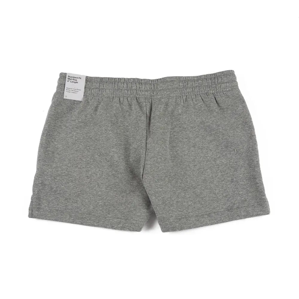W NSW Phoenix Fleece Mid-Rise 4" Shorts 'Dark Grey Heather Sail'