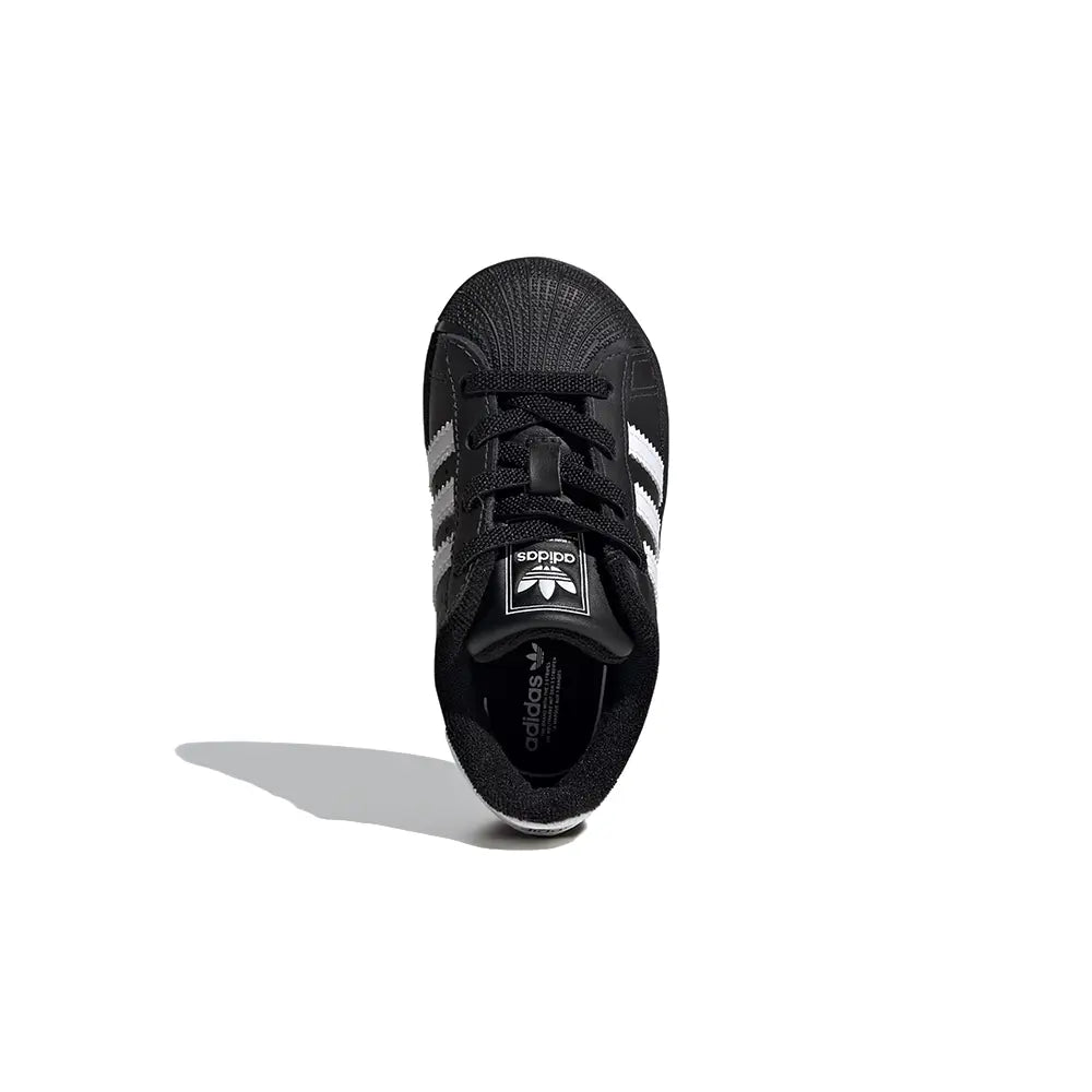 Superstar II Elastic Lace TD 'Core Black Cloud White'