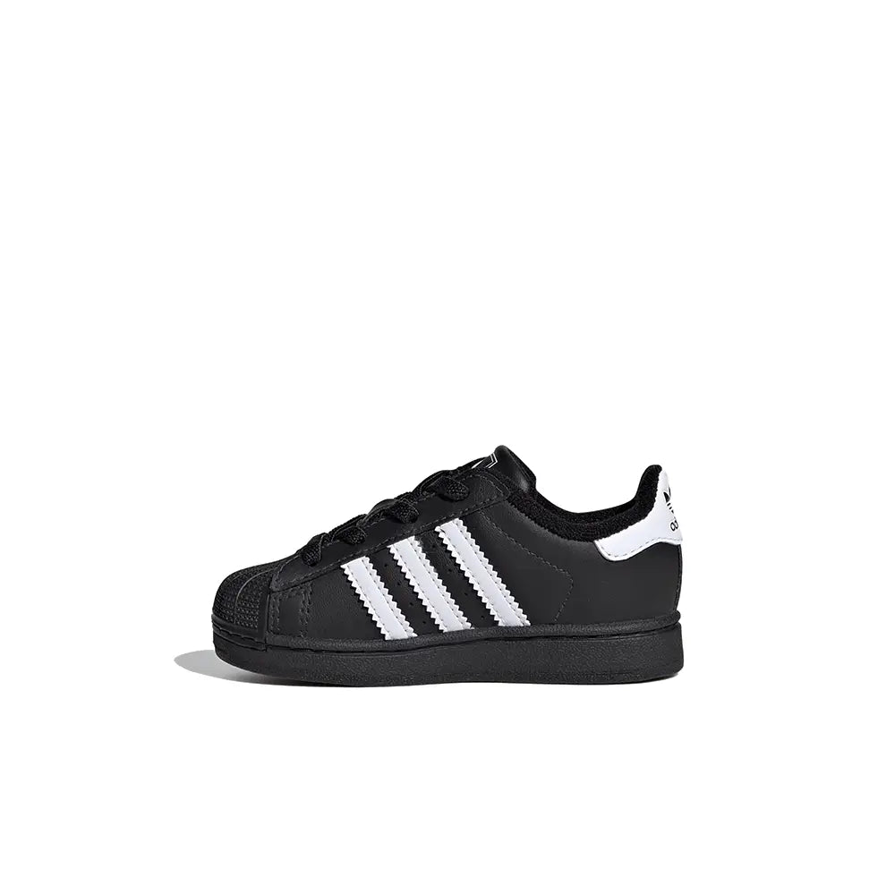 Superstar II Elastic Lace TD 'Core Black Cloud White'
