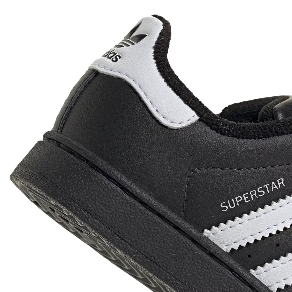 Superstar II Elastic Lace TD 'Core Black Cloud White'
