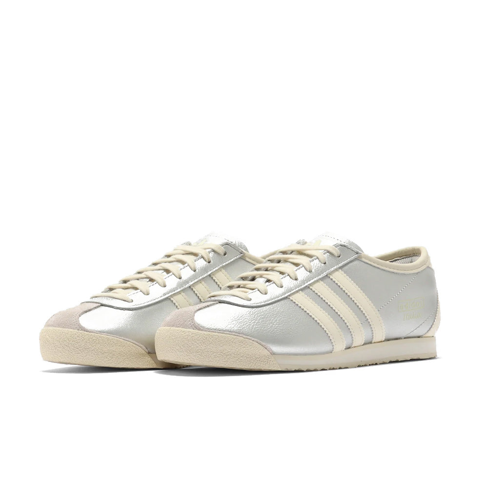 W Italia 70s 'Silver Metallic Cream White'