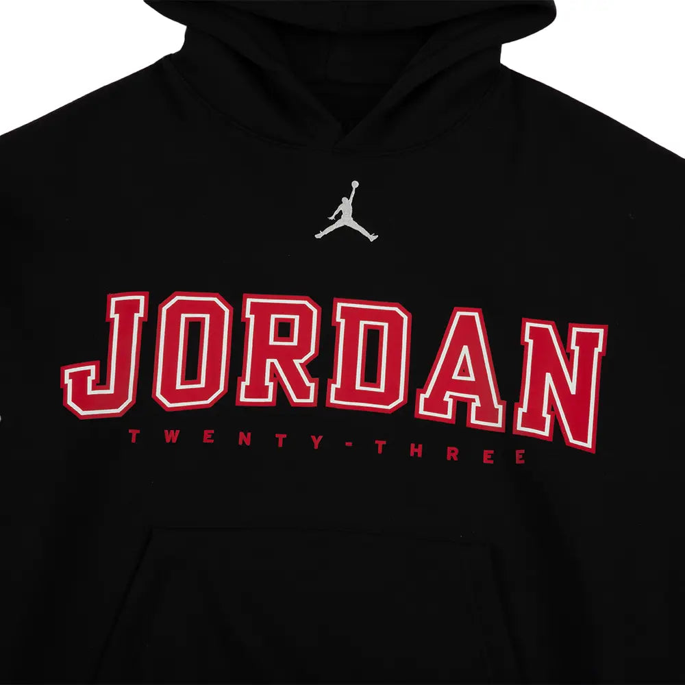 Jordan Brooklyn Fleece Oversized Hoodie 'Black'