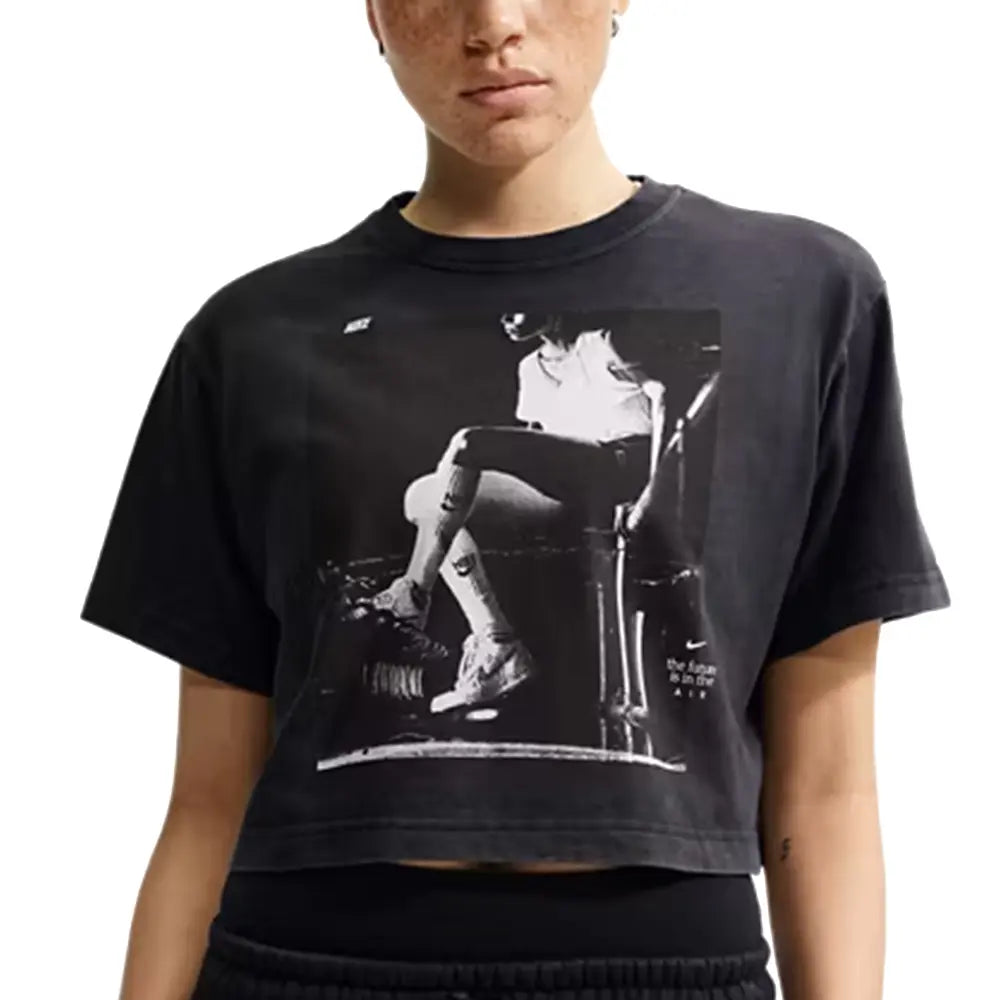 W Basketball Tee 'Black'