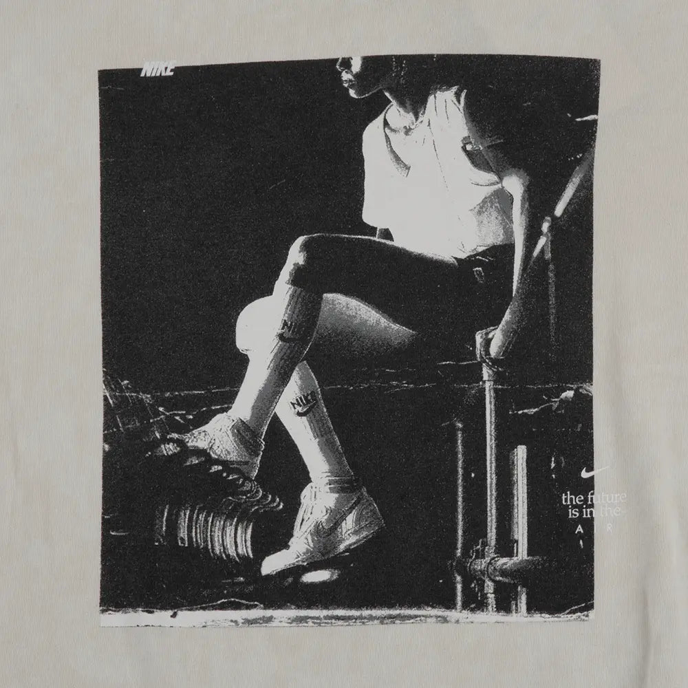 W Basketball Tee 'Light Bone'