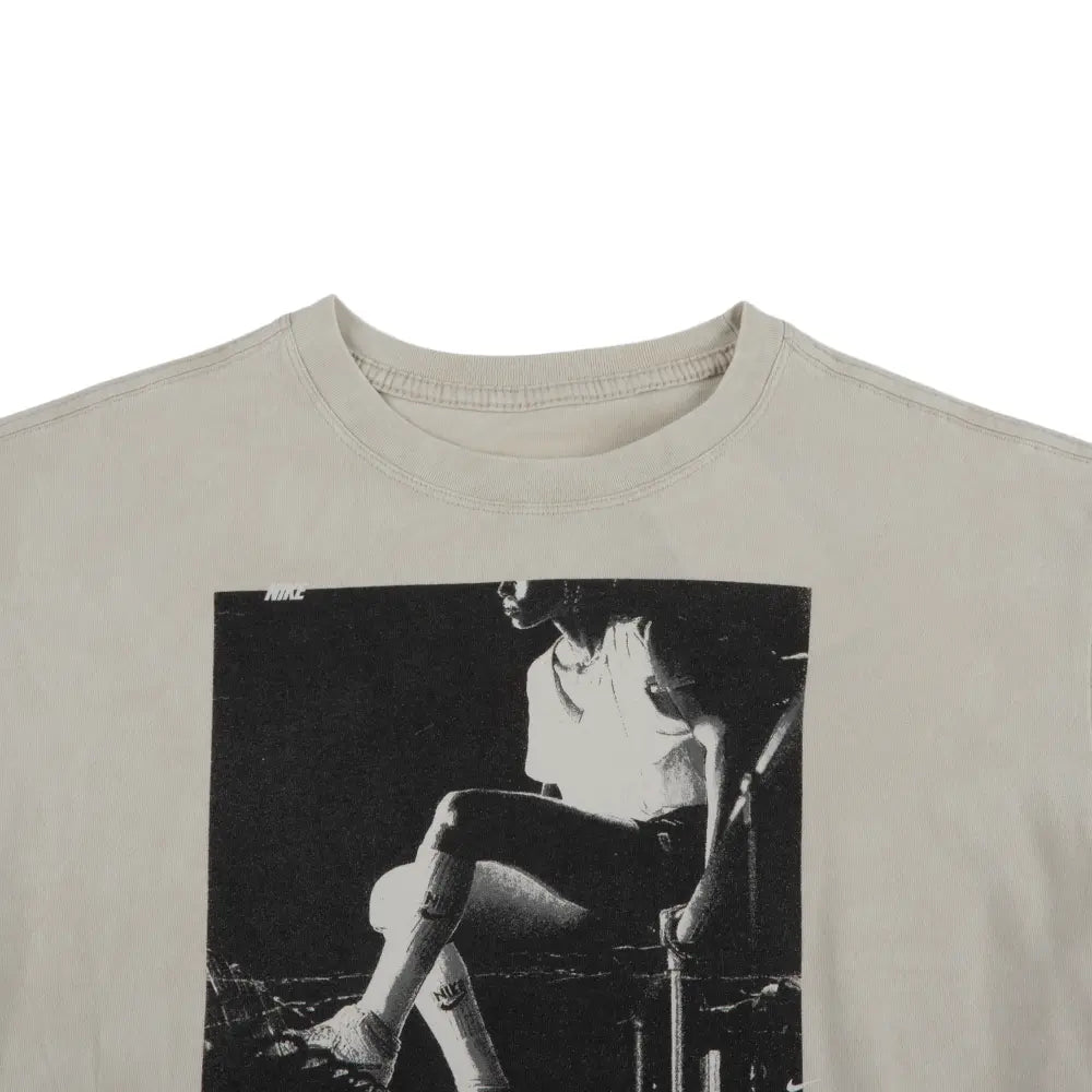 W Basketball Tee 'Light Bone'