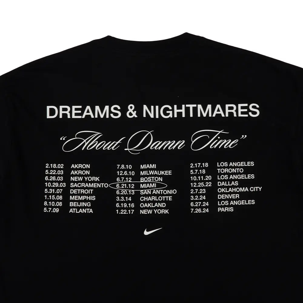 LeBron "Dreams and Nightmares" Basketball Tee 'Black'