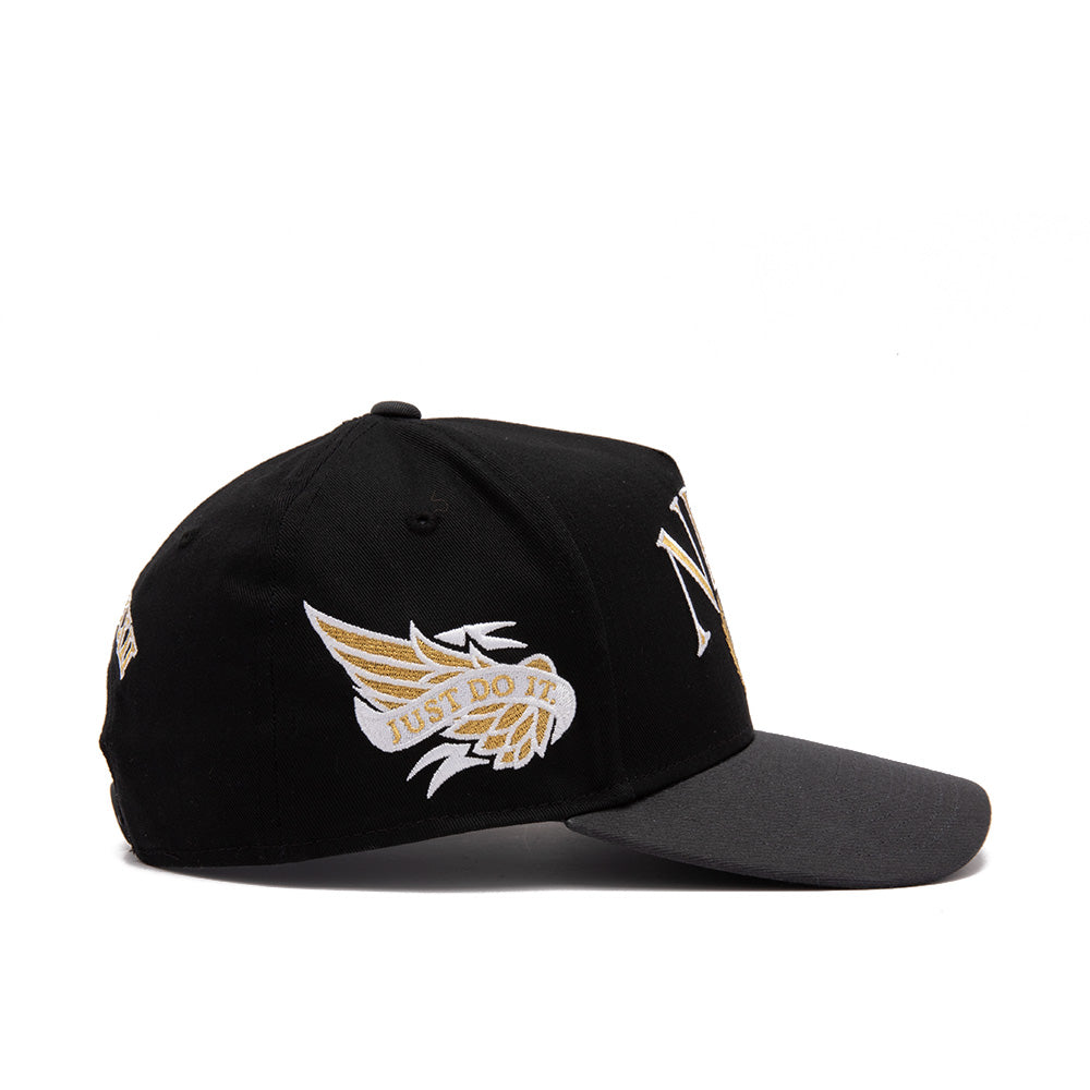 Rise Structured A-Frame Cap 'Black'