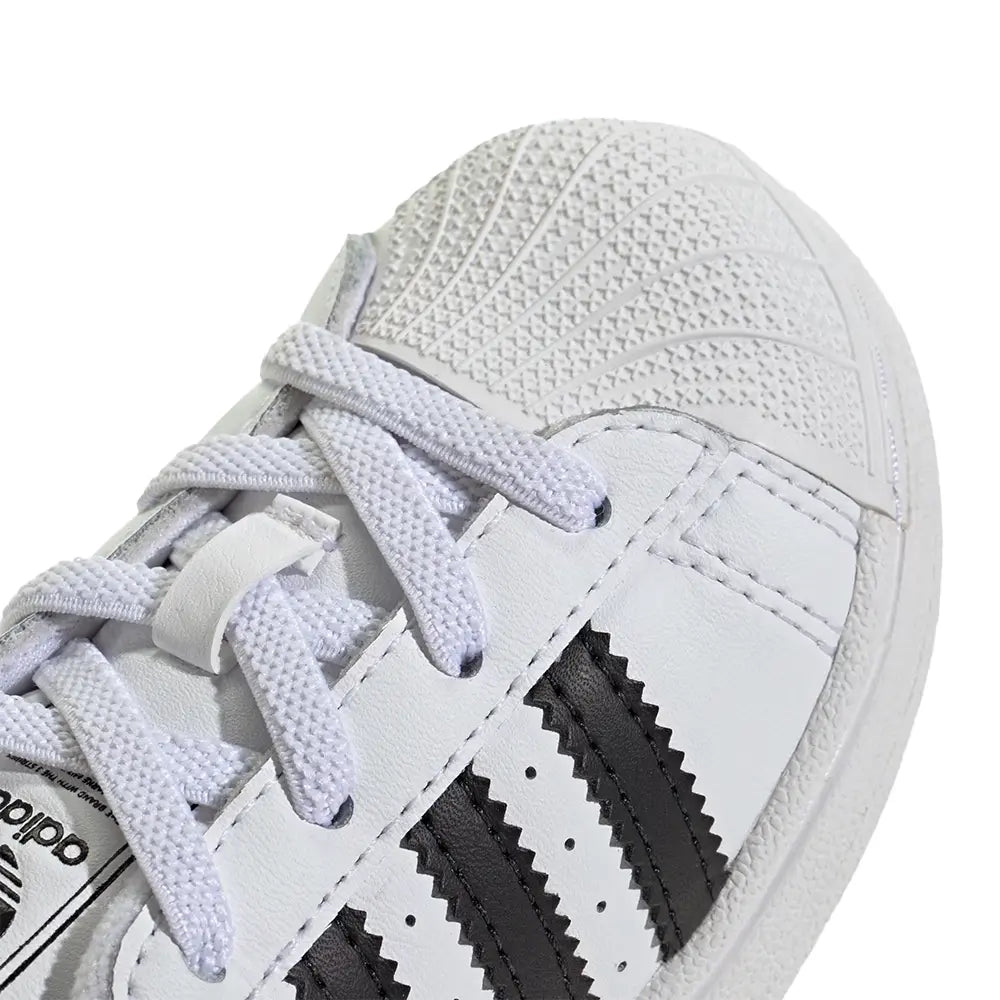 Superstar II Elastic Lace TD 'Cloud White Core Black'