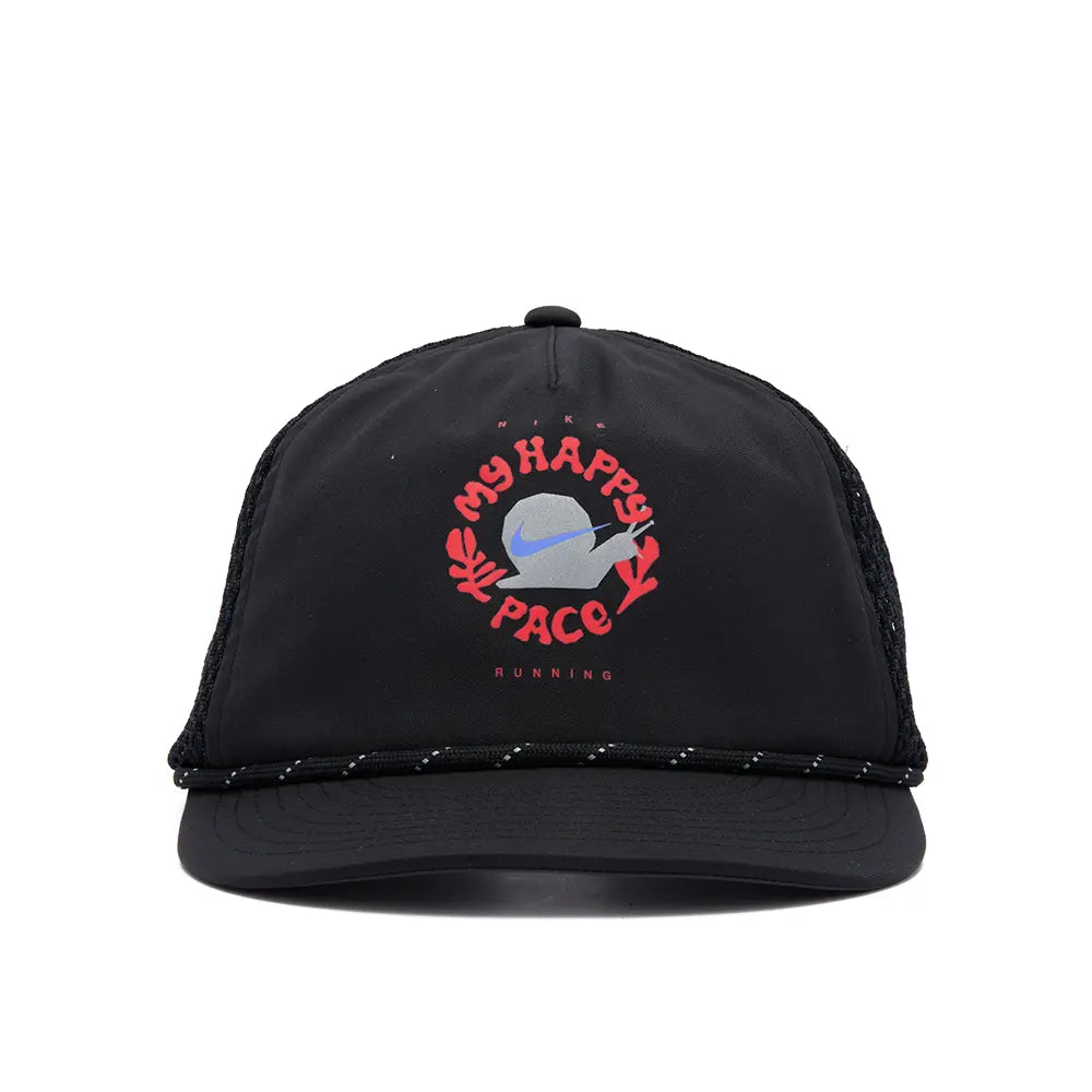 Pro Dri-FIT Unstructured Happy Pace Cap 'Black'