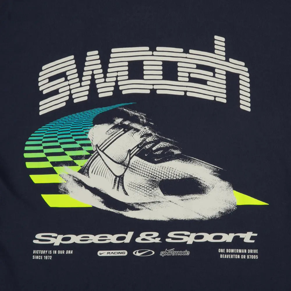NSW Speed And Sport Loose Tee 'Thunder Blue'