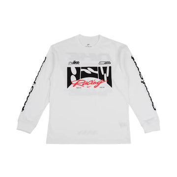 NSW Long-Sleeve Swoosh Speed Loose Tee 'White'